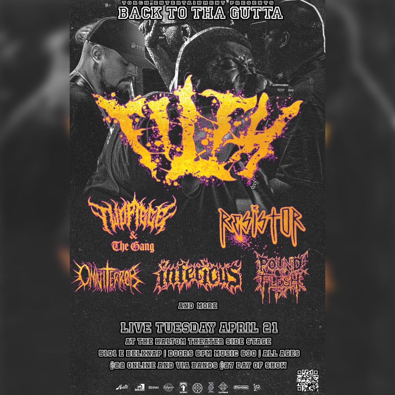 April 21st – Haltom Theater Flyer